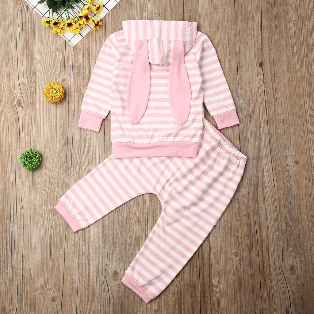 0 24M Kids Baby Girl Clothes Sets Long Sleeve