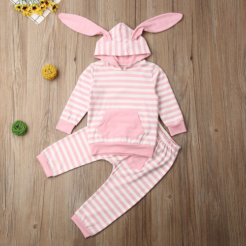 0 24M Kids Baby Girl Clothes Sets Long Sleeve