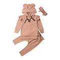 0 24M Newborn Baby Kids Girls Autumn Clothes Sets