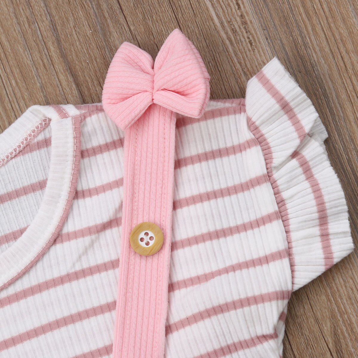 0 4T Little Girls 2Pcs Summer Outfits Toddler Kids