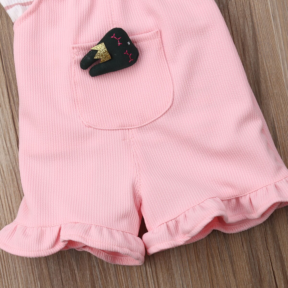 0 4T Little Girls 2Pcs Summer Outfits Toddler Kids