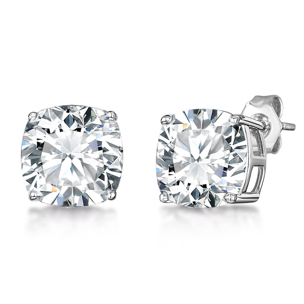 Dazzlers Birthstone Stud Earrings Sterling Silver