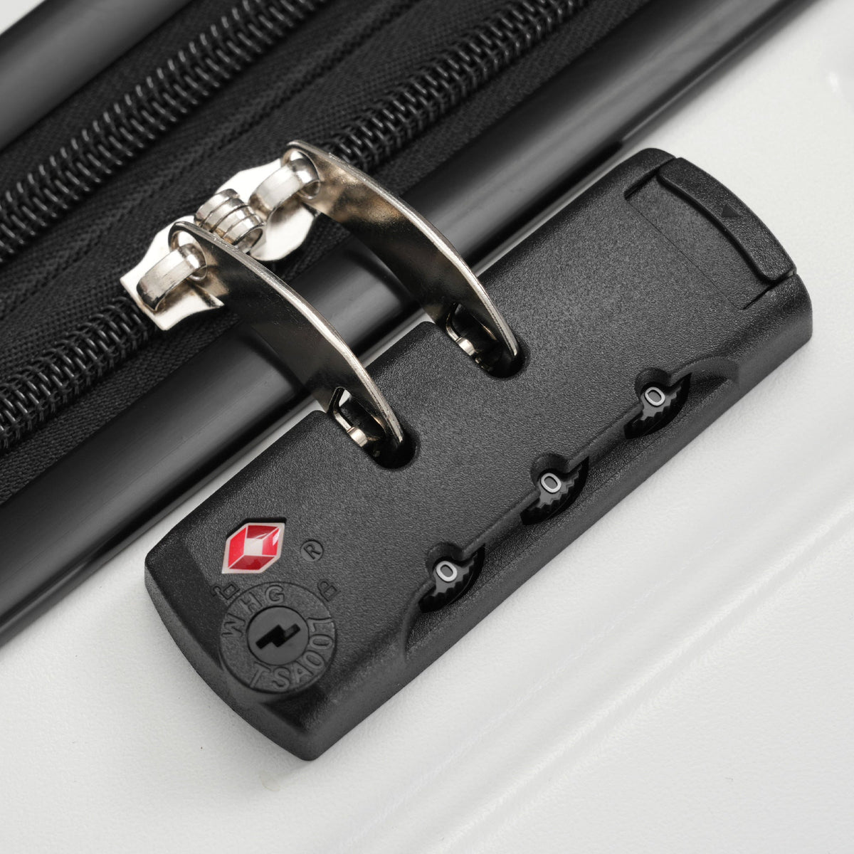 5-Piece ABS Hardshell Luggage Set with Half-Opening Cases and Double
