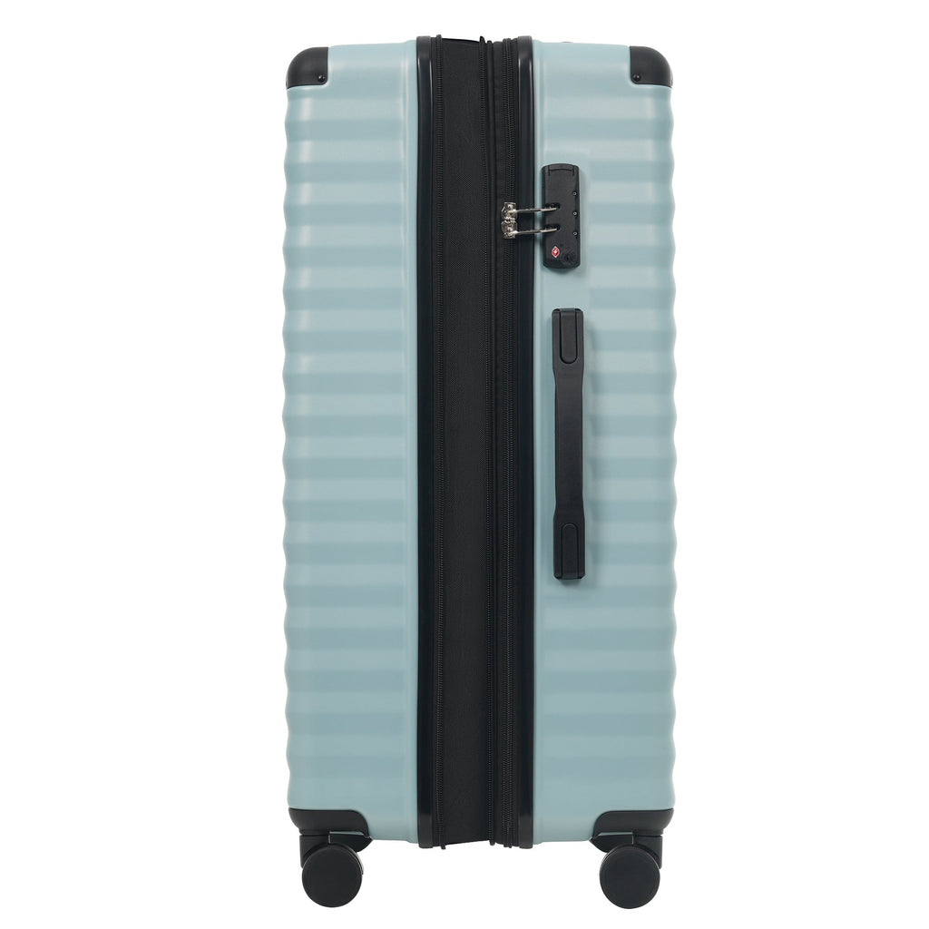 5-Piece ABS Hardshell Luggage Set with Front Opening, TSA Lock, USB