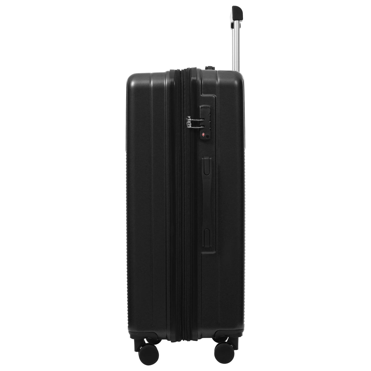 5-Piece ABS Hardshell Luggage Set with Half-Opening Cases and Double