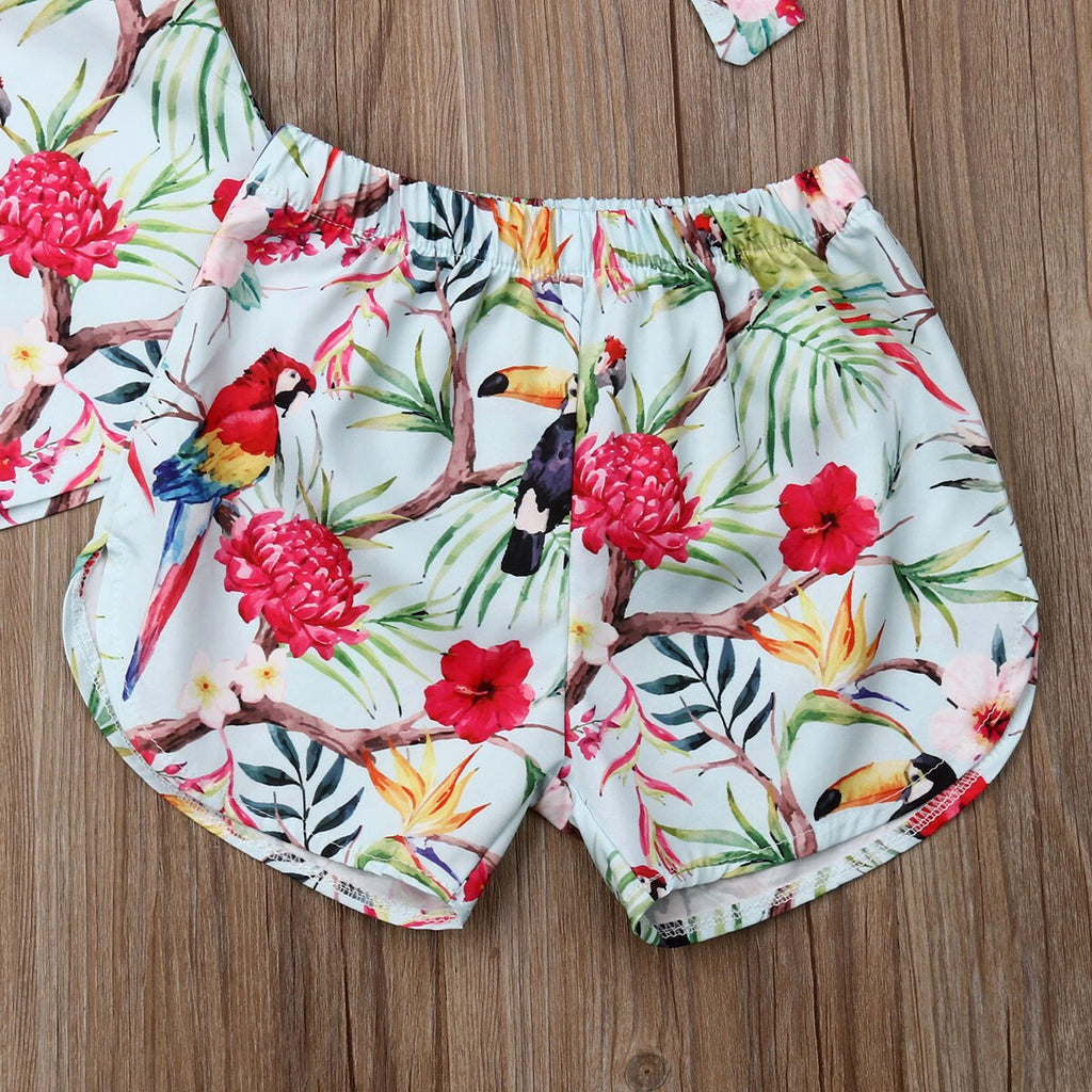 1 6Y Summer Cute Infant Kids Baby Girls Clothes
