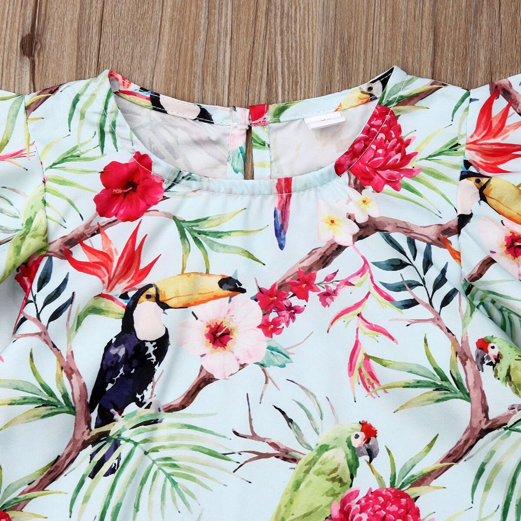 1 6Y Summer Cute Infant Kids Baby Girls Clothes
