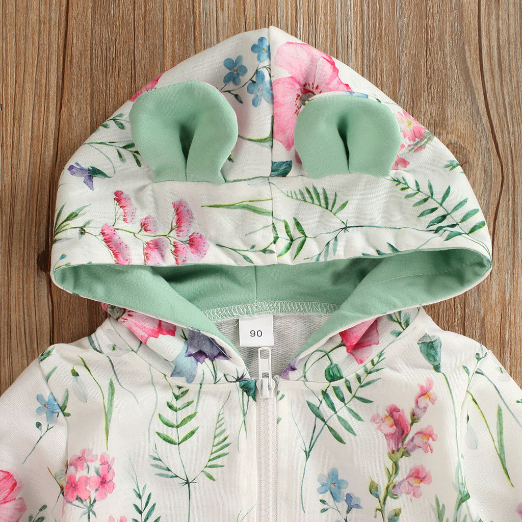 1 6Y Toddler Kids Baby Girl Clothes Sets Floral