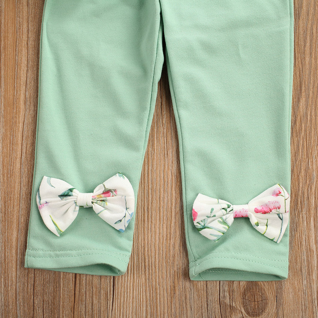 1 6Y Toddler Kids Baby Girl Clothes Sets Floral