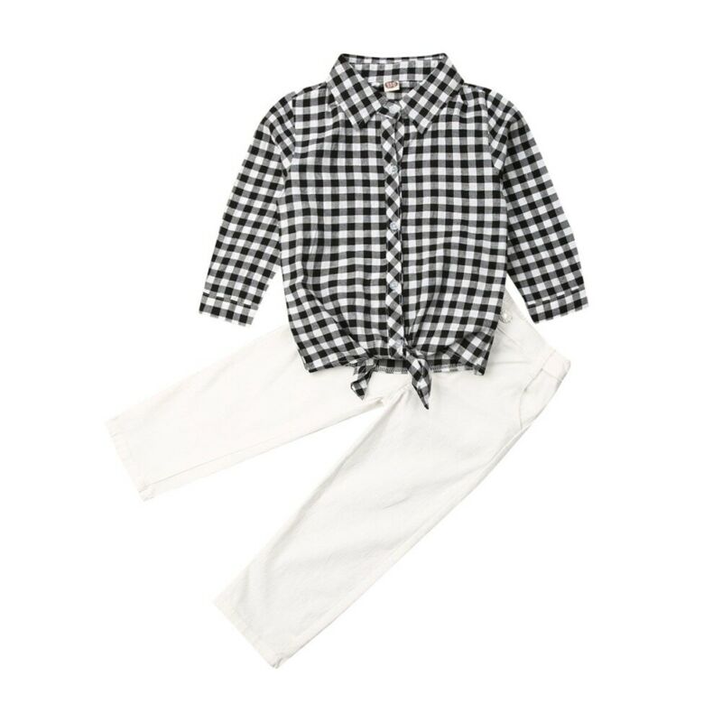 1 6Y Toddler Kids Baby Girl Clothes Sets Outfits