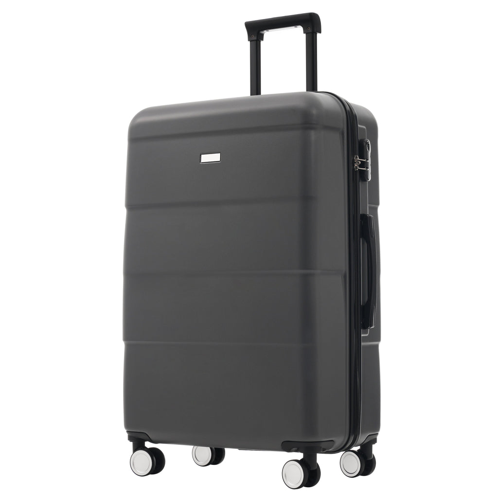 3-Piece ABS Hardshell Luggage Set with Password Lock, Spinner Wheels