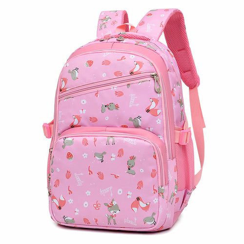 Outdoor Large-capacity Cartoon Printed Children's School Bag