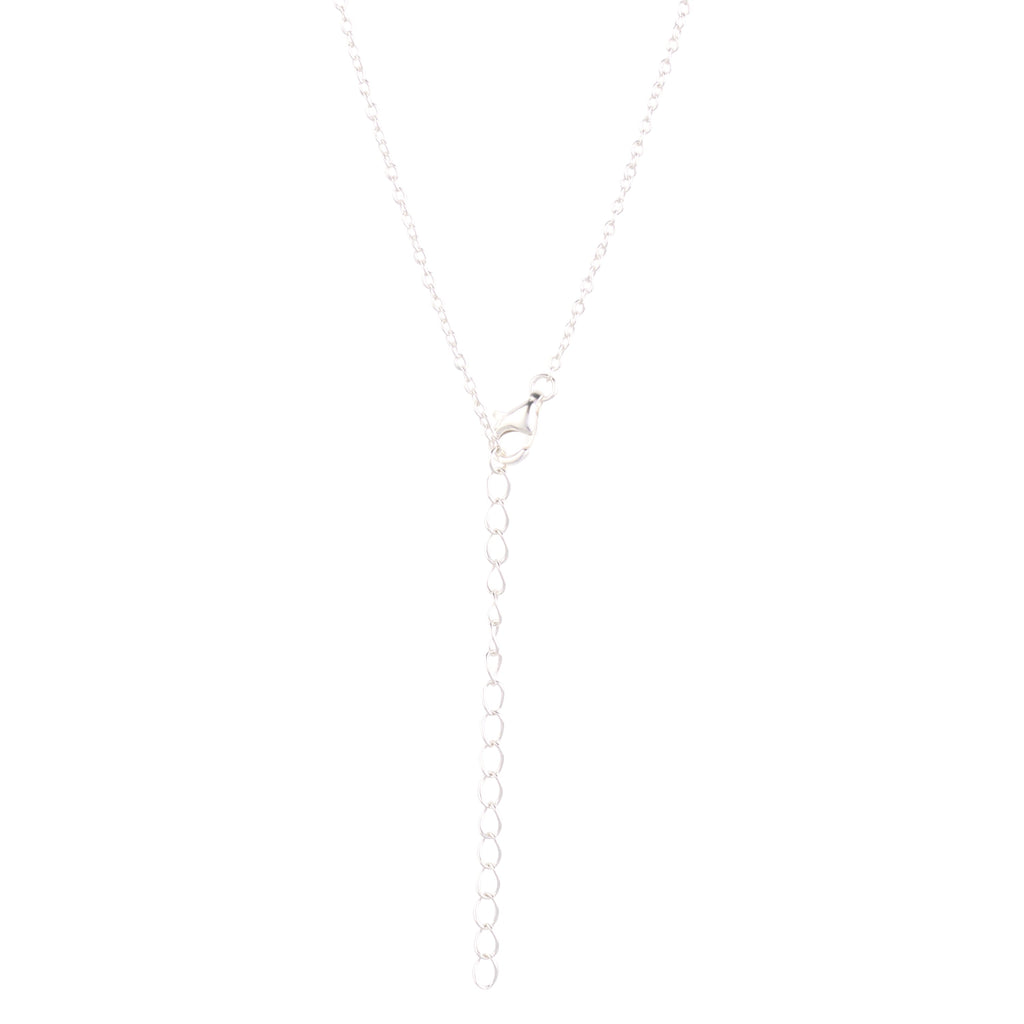 925 Sterling Silver Necklace Red Heart Pendant