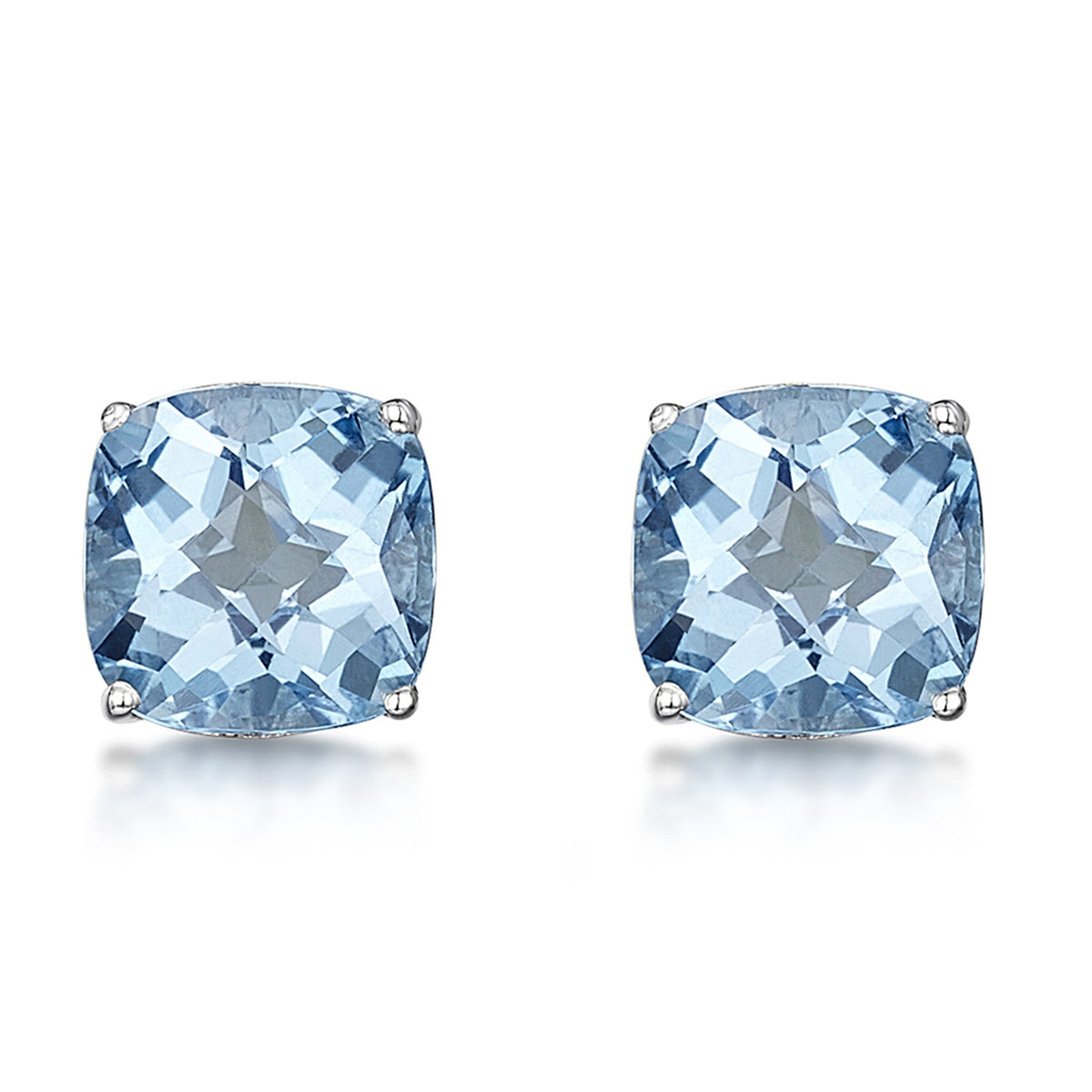 Dazzlers Birthstone Stud Earrings Sterling Silver