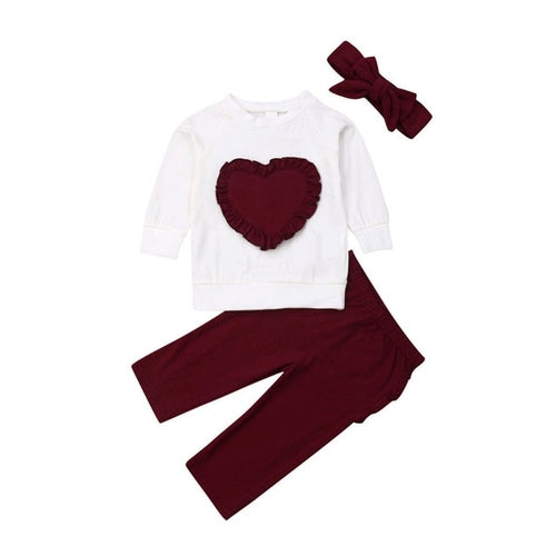 Autumn Newborn Clothes Kids Baby Girl