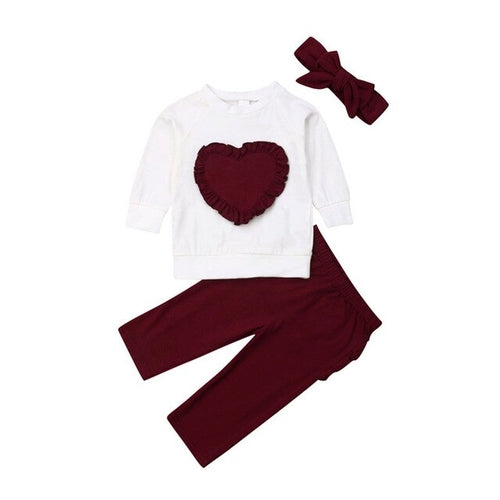 Autumn Newborn Clothes Kids Baby Girl