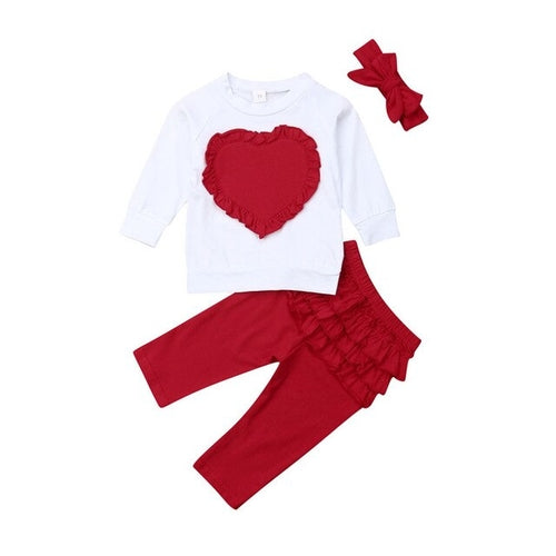 Autumn Newborn Clothes Kids Baby Girl