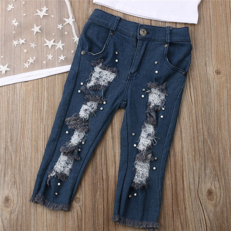 Fashion New Kids Baby Girls Outfits Clothes