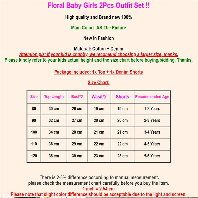 Pretty Kids Baby Girl Clothes Summer Outfits