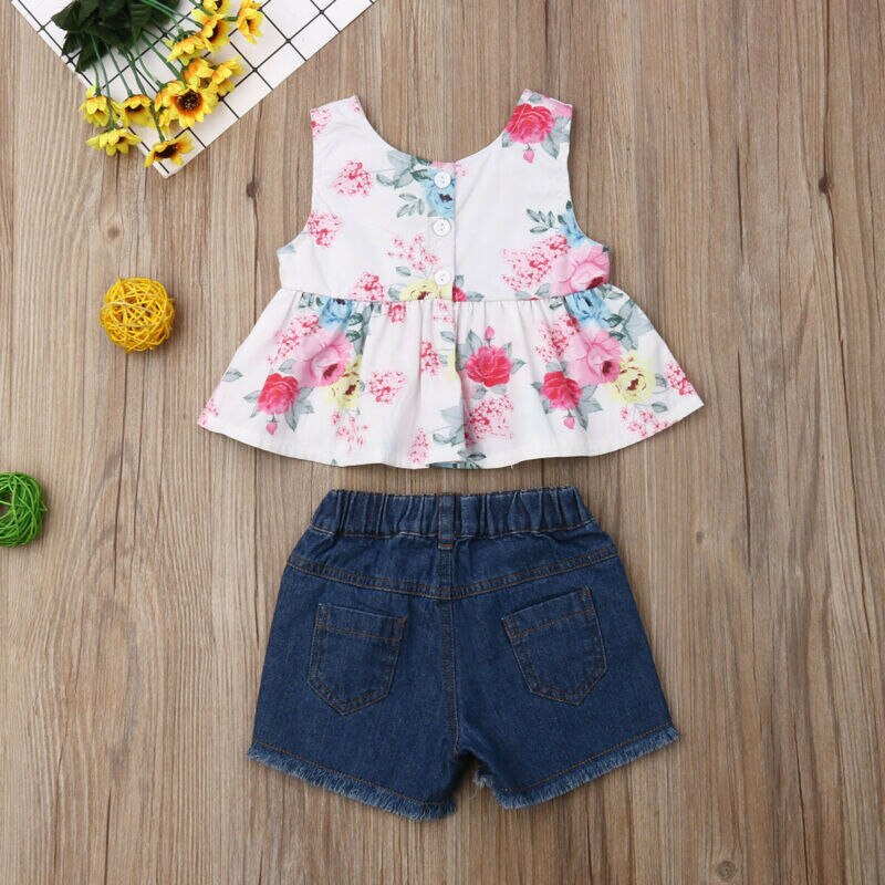 Pretty Kids Baby Girl Clothes Summer Outfits