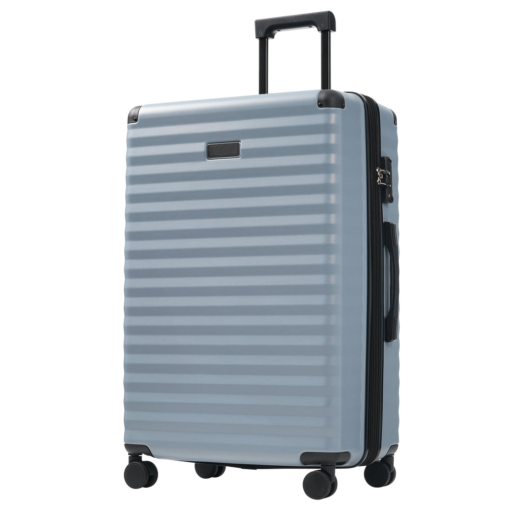 5-Piece ABS Hardshell Luggage Set with Front Opening, TSA Lock, USB