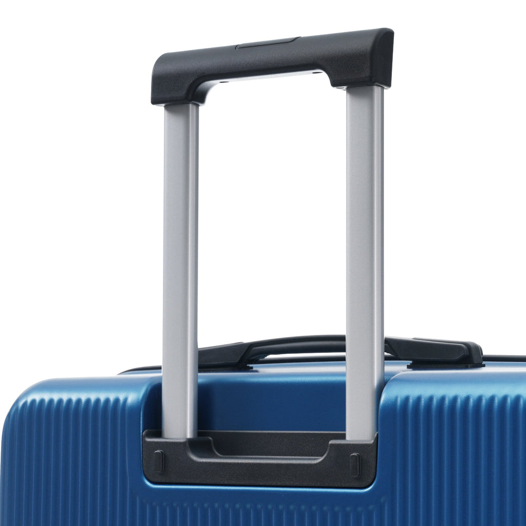 5-Piece ABS Hardshell Luggage Set with Half-Opening Cases and Double