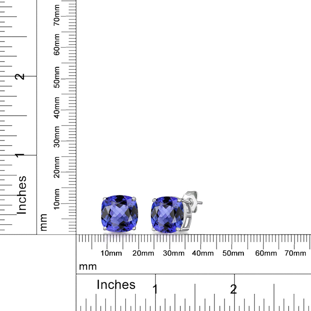 Dazzlers Birthstone Stud Earrings Sterling Silver