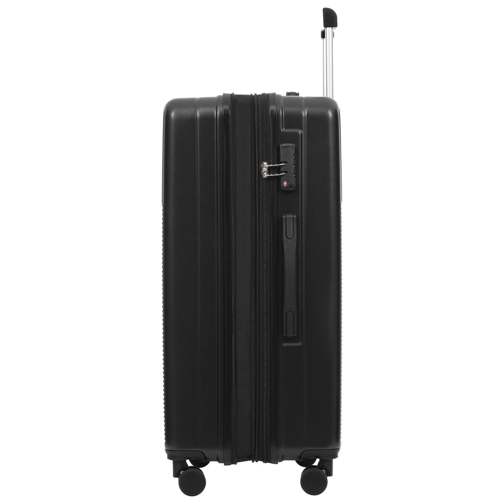 5-Piece ABS Hardshell Luggage Set with Half-Opening Cases and Double
