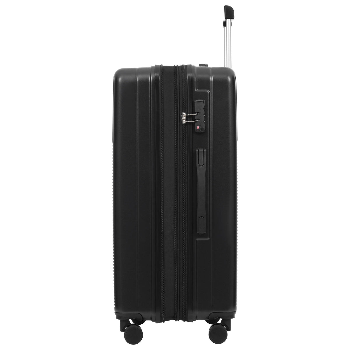 5-Piece ABS Hardshell Luggage Set with Half-Opening Cases and Double
