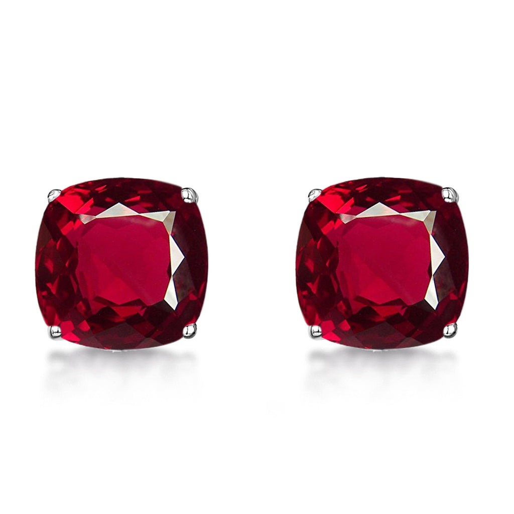 Dazzlers Birthstone Stud Earrings Sterling Silver
