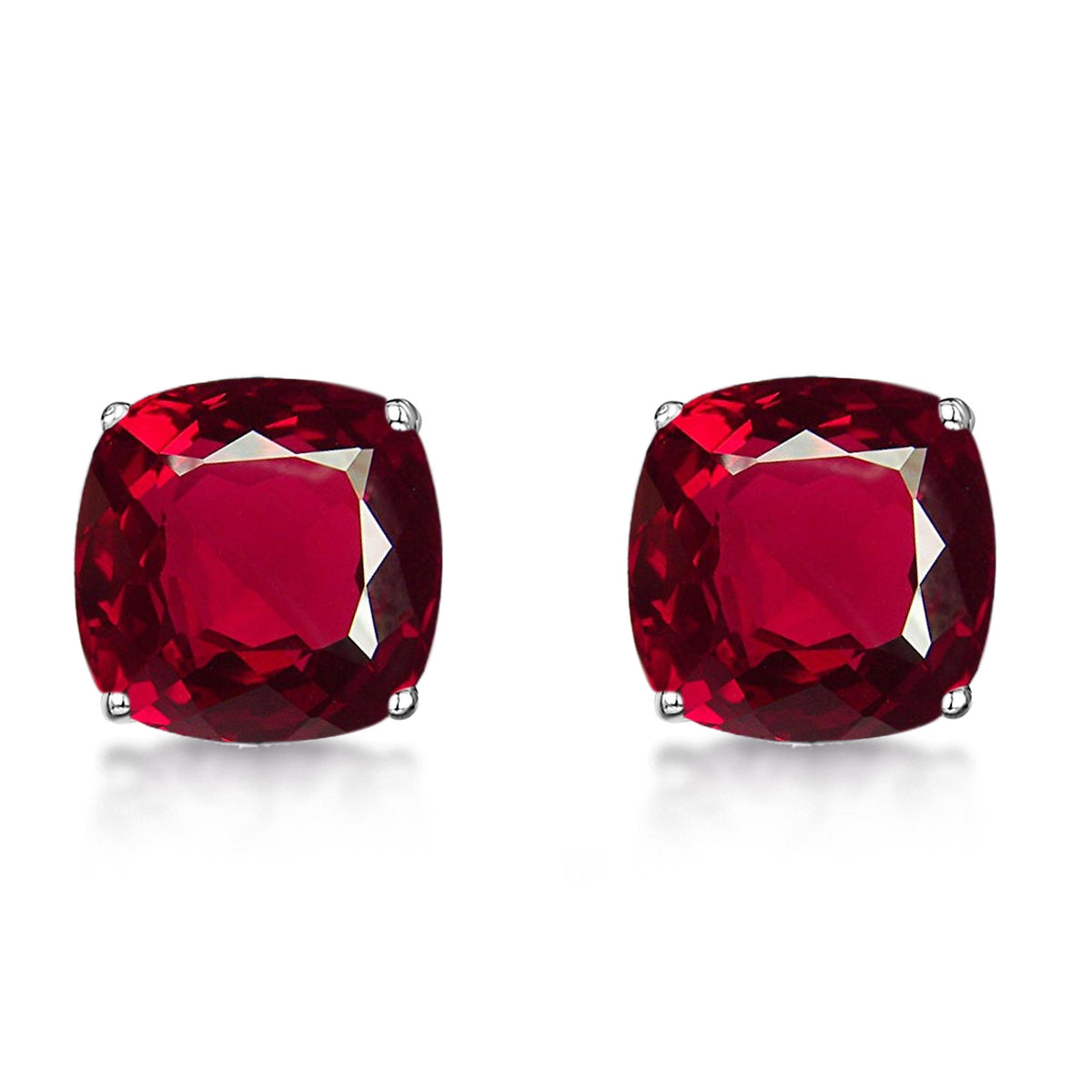 Dazzlers Birthstone Stud Earrings Sterling Silver