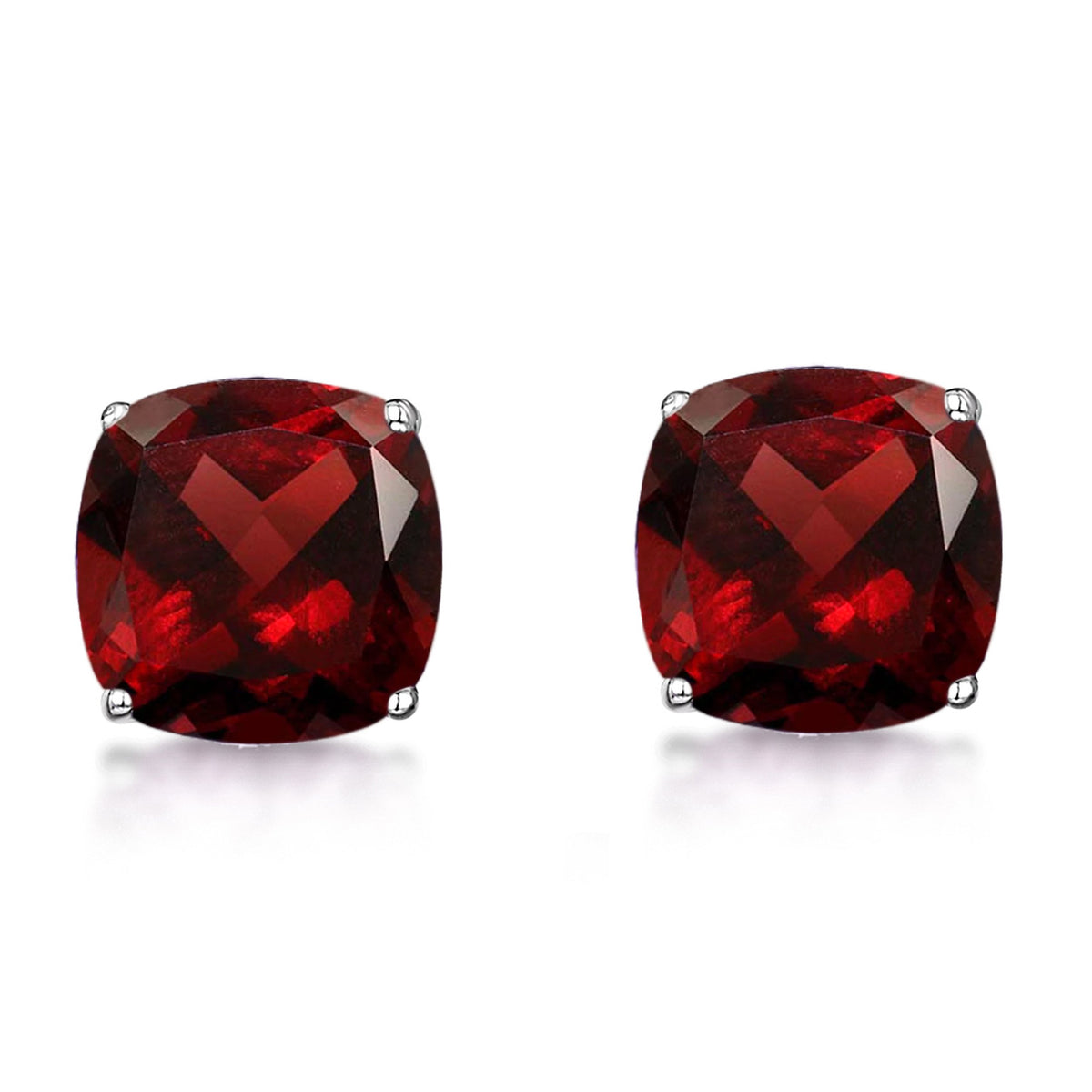 Dazzlers Birthstone Stud Earrings Sterling Silver