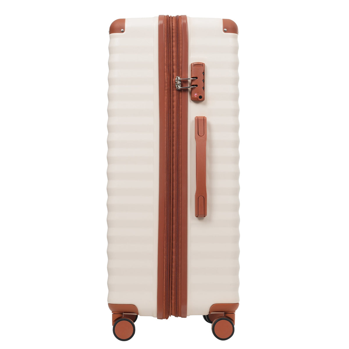5-Piece ABS Hardshell Luggage Set with Front Opening, TSA Lock, USB