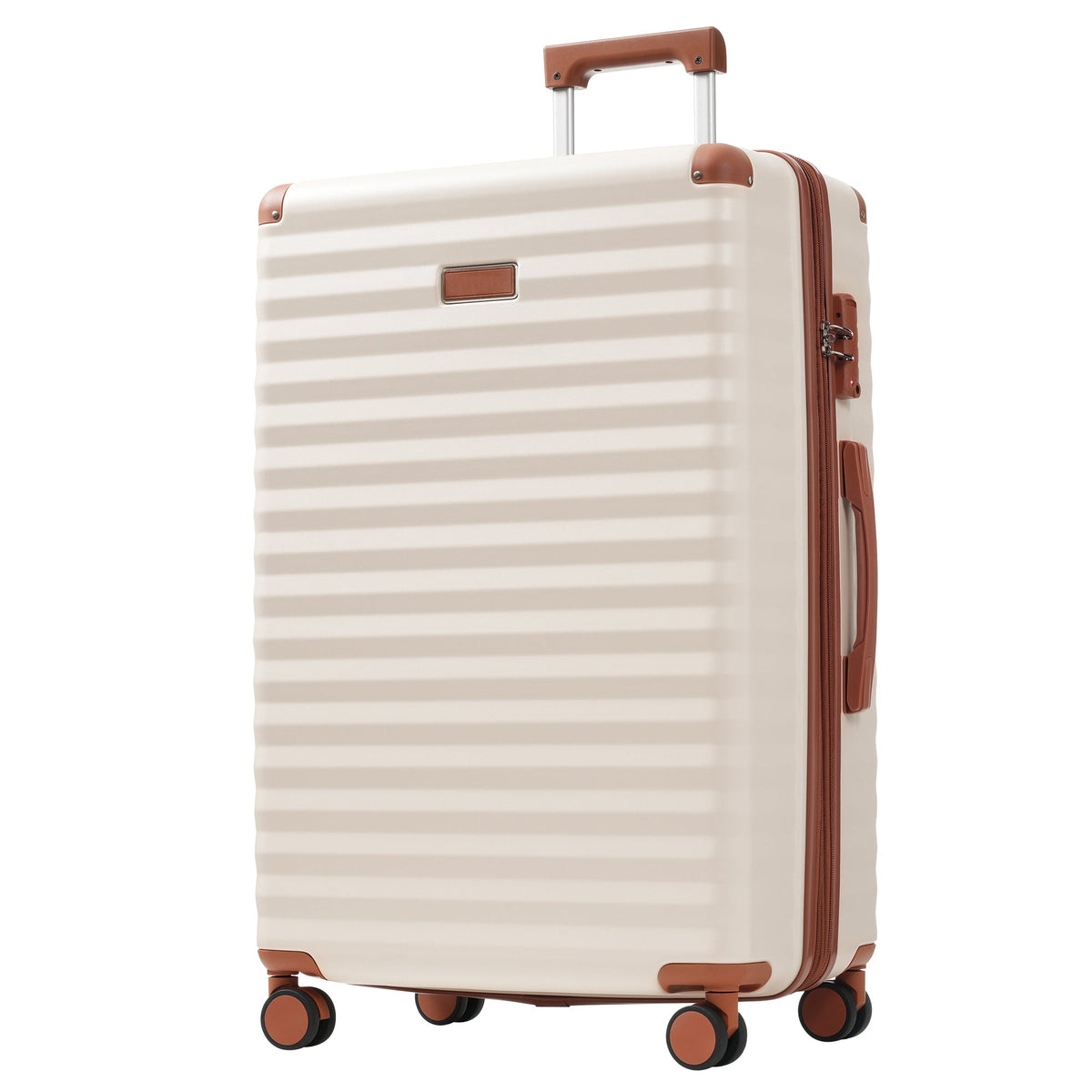 5-Piece ABS Hardshell Luggage Set with Front Opening, TSA Lock, USB