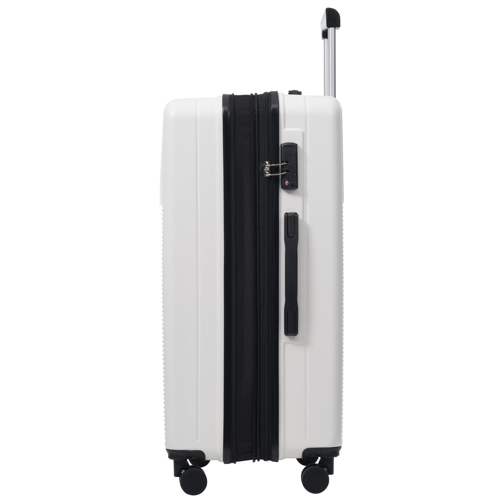 5-Piece ABS Hardshell Luggage Set with Half-Opening Cases and Double