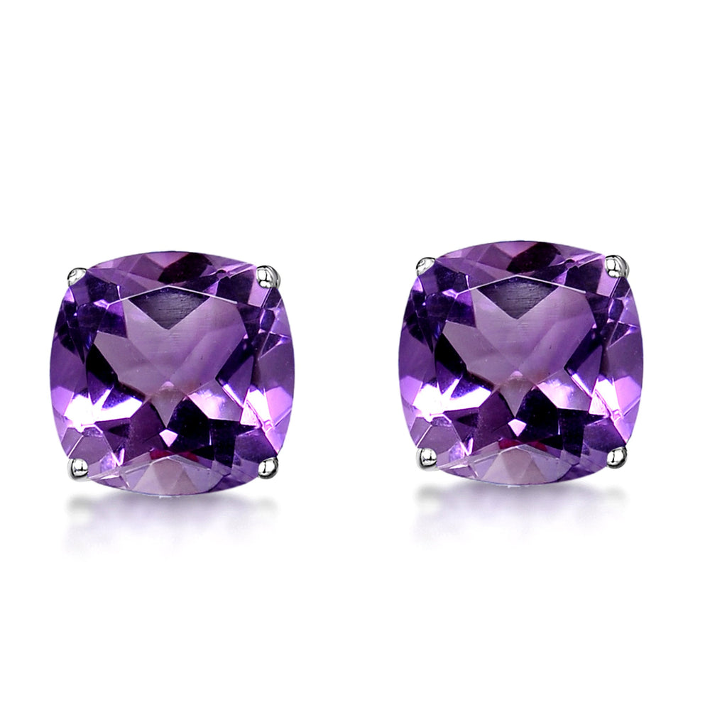 Dazzlers Birthstone Stud Earrings Sterling Silver