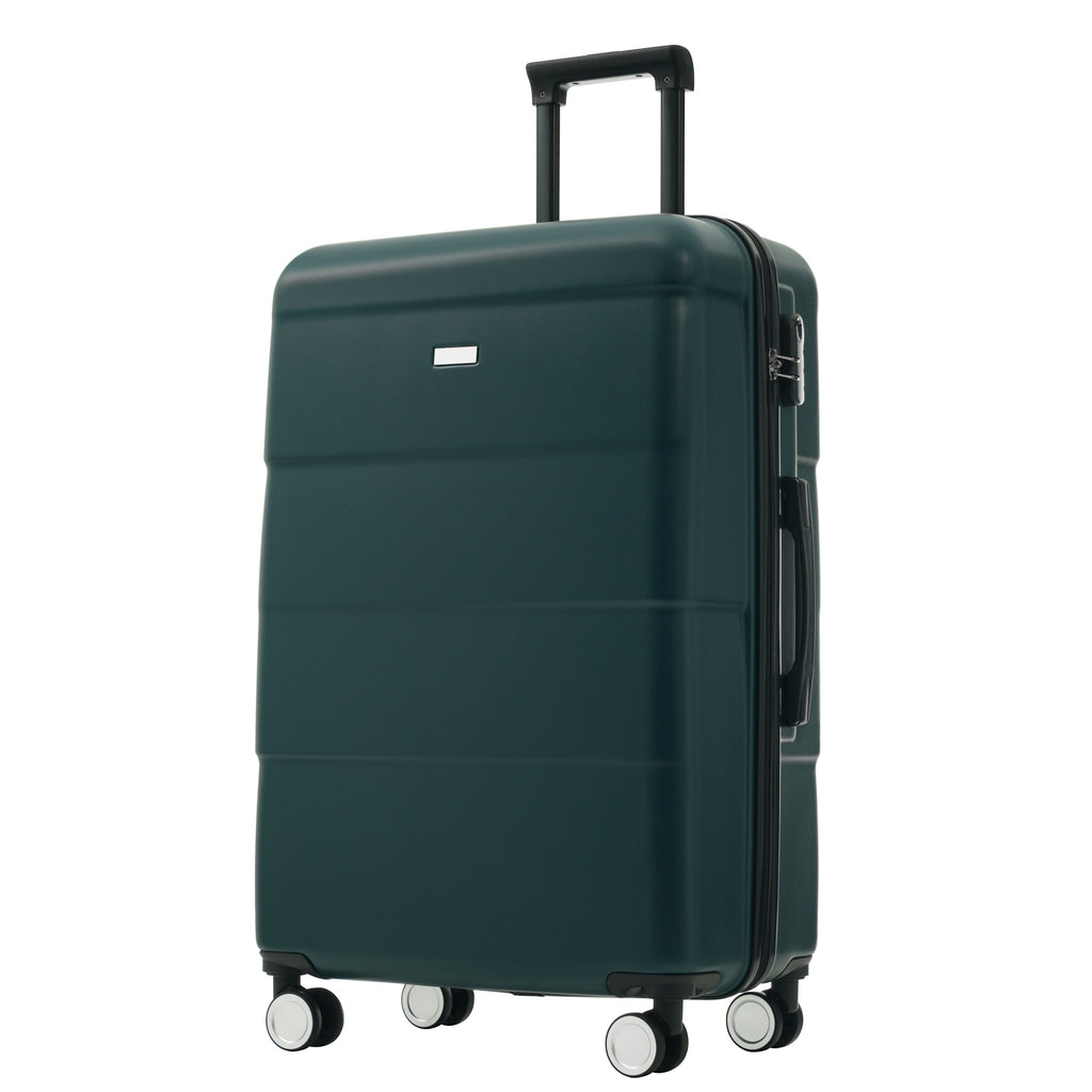 3-Piece ABS Hardshell Luggage Set with Password Lock, Spinner Wheels