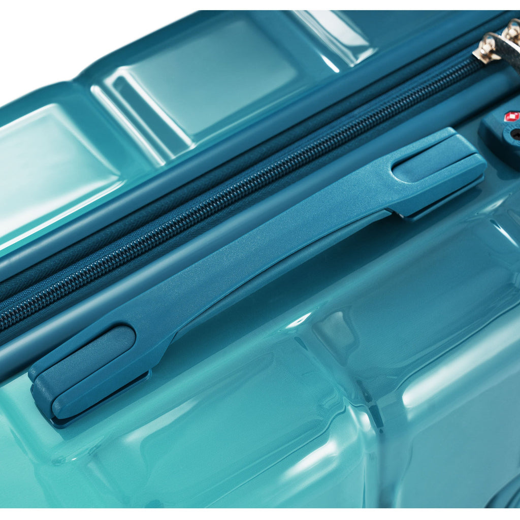 3-piece Luggage Set, 20-inch USB Airline Certified Carry-on ABS+PC