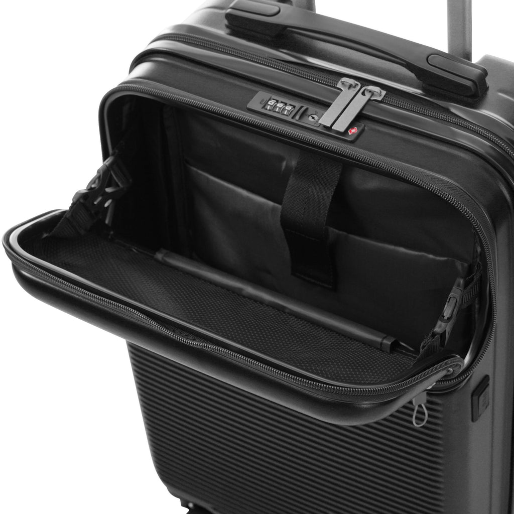5-Piece ABS Hardshell Luggage Set with Half-Opening Cases and Double