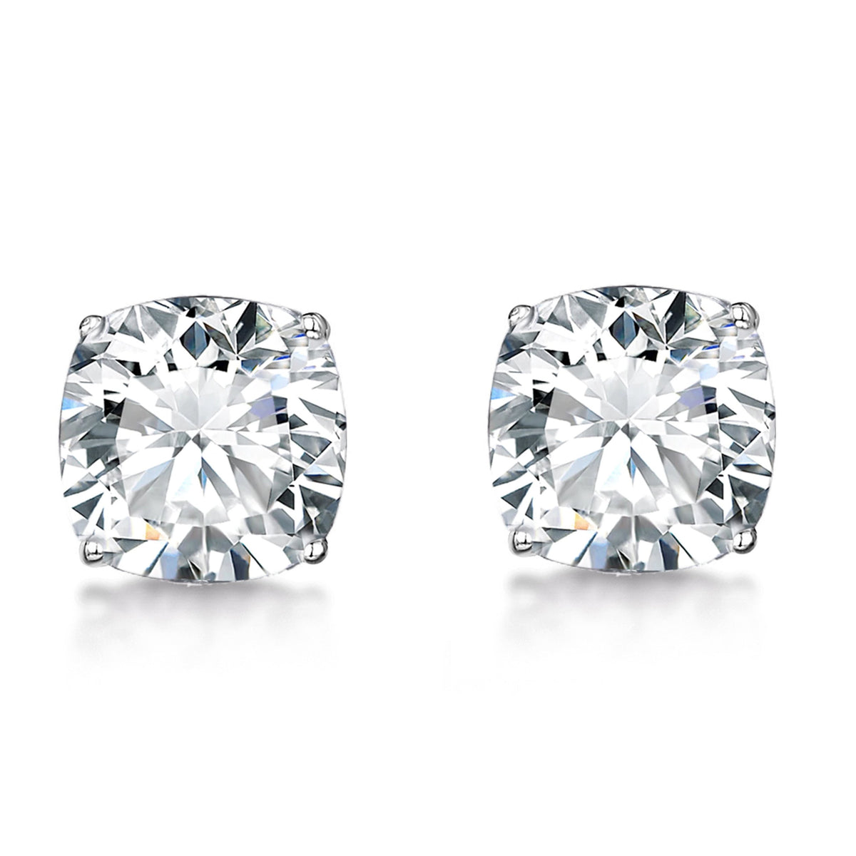 Dazzlers Birthstone Stud Earrings Sterling Silver