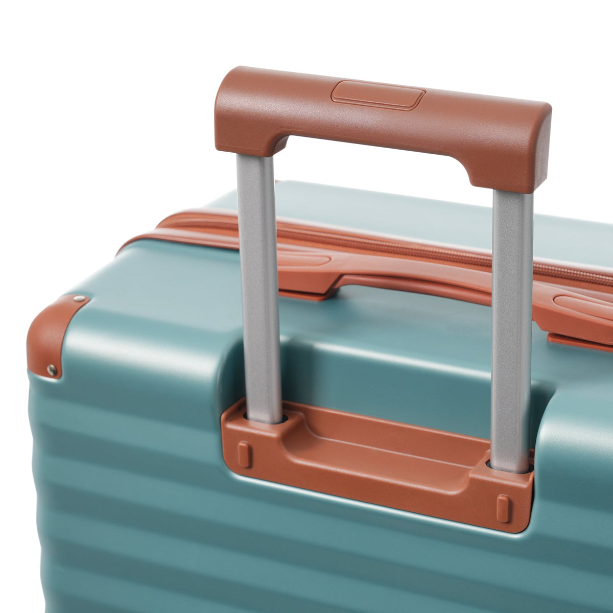 5-Piece ABS Hardshell Luggage Set with Front Opening, TSA Lock, USB