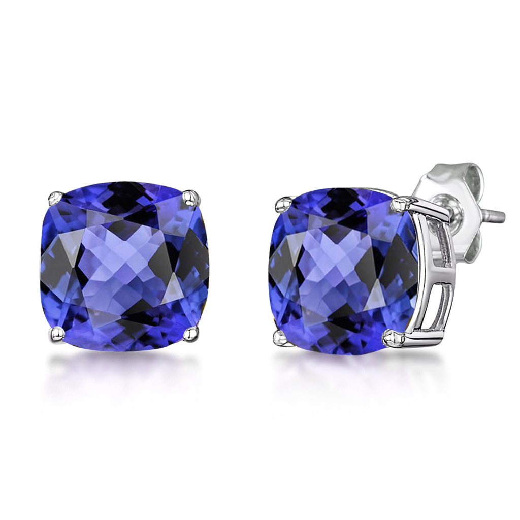 Dazzlers Birthstone Stud Earrings Sterling Silver