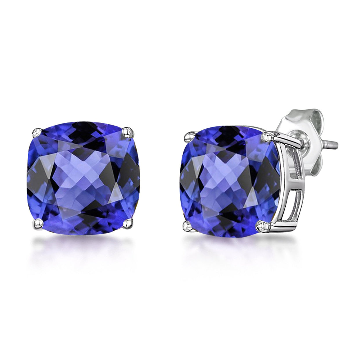 Dazzlers Birthstone Stud Earrings Sterling Silver