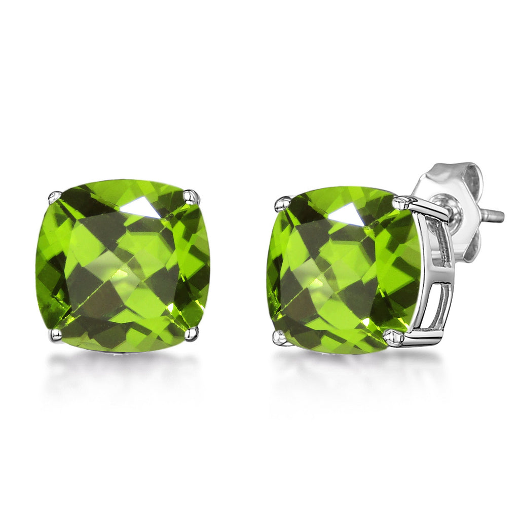 Dazzlers Birthstone Stud Earrings Sterling Silver