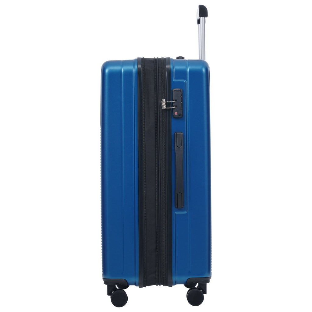 5-Piece ABS Hardshell Luggage Set with Half-Opening Cases and Double