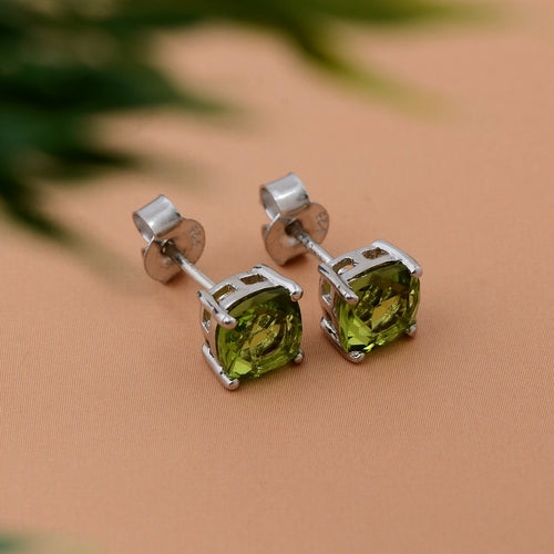 Dazzlers Birthstone Stud Earrings Sterling Silver