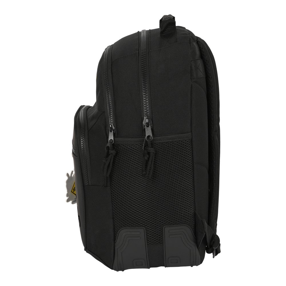 School Bag El Hormiguero Black (32 x 42 x 15 cm)