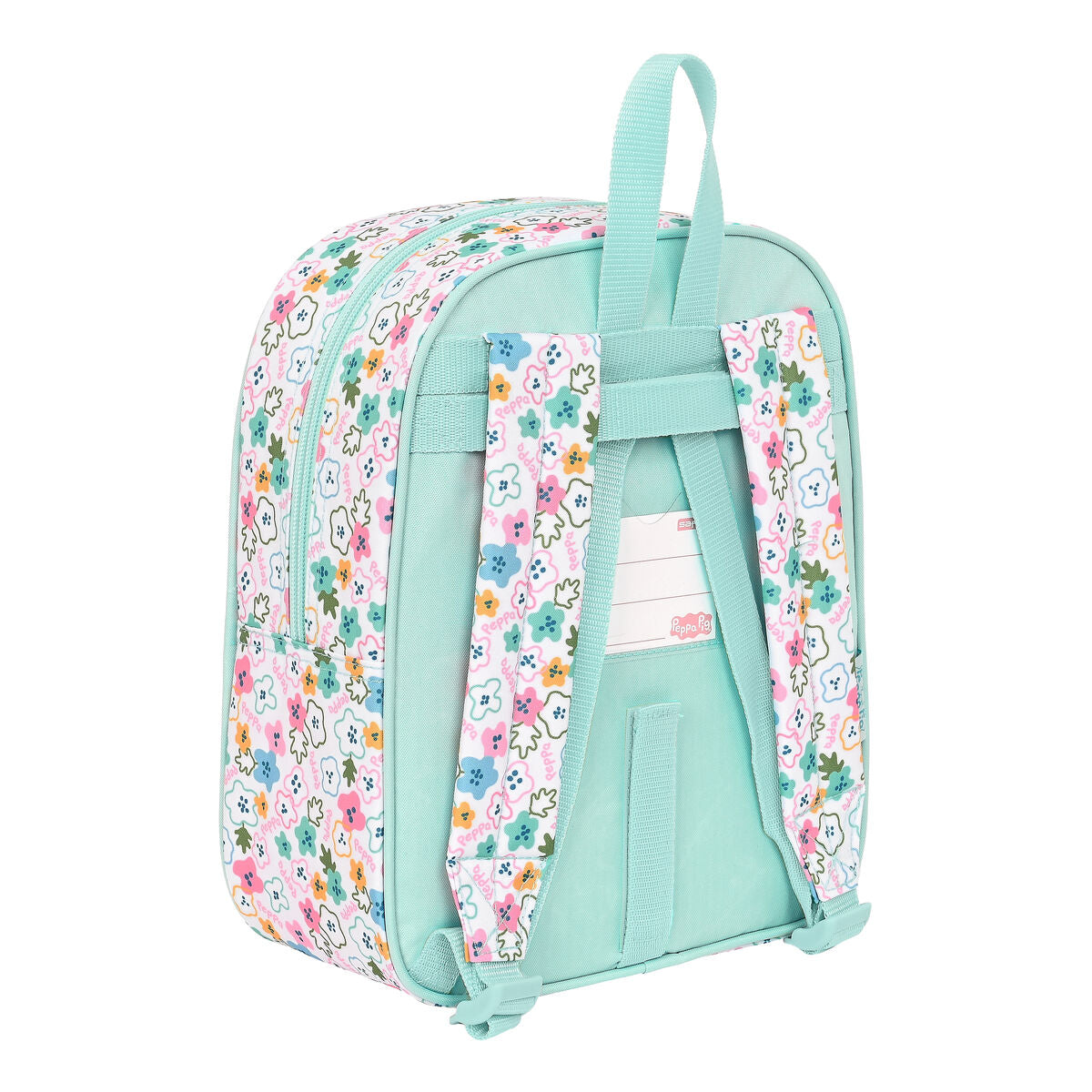 School Bag Peppa Pig Cosy corner Light Blue (22 x 27 x 10 cm)