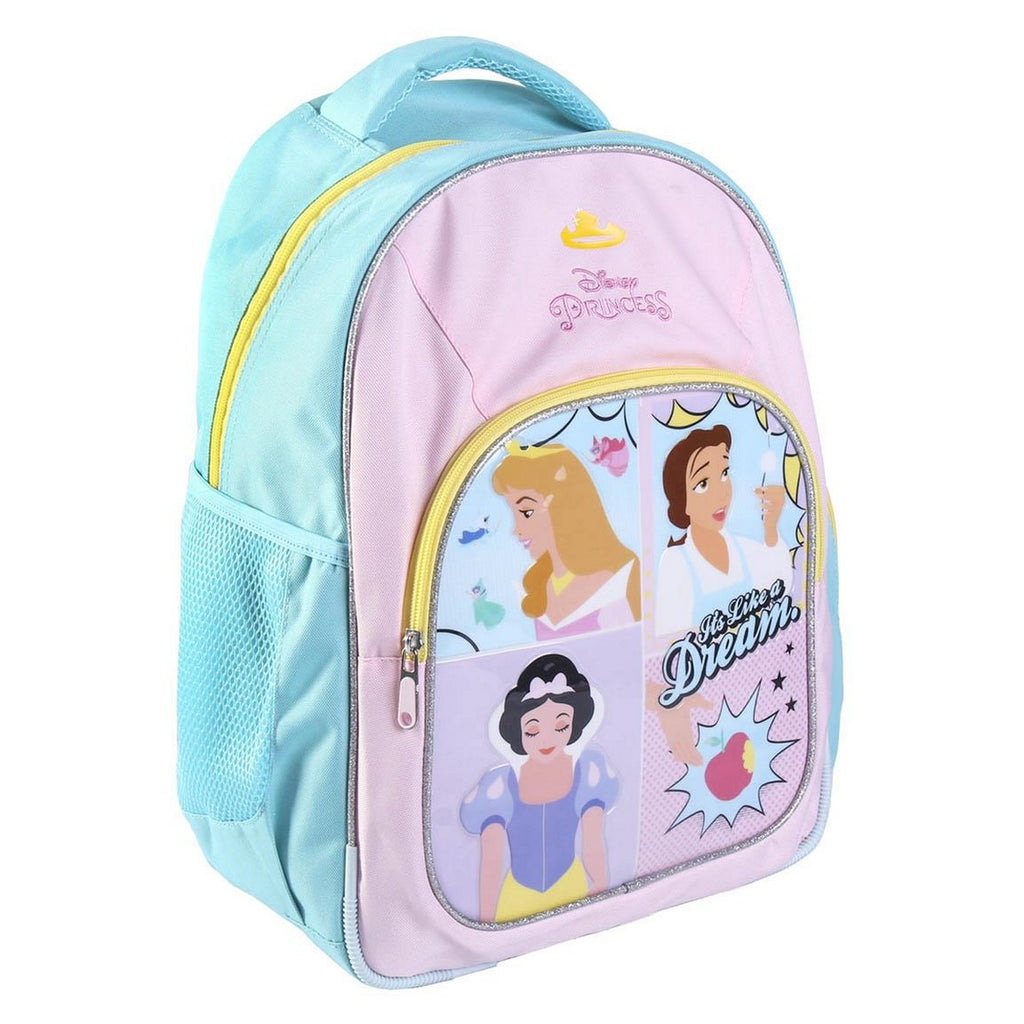 School Bag Princesses Disney Pink (32 x 15 x 42 cm)