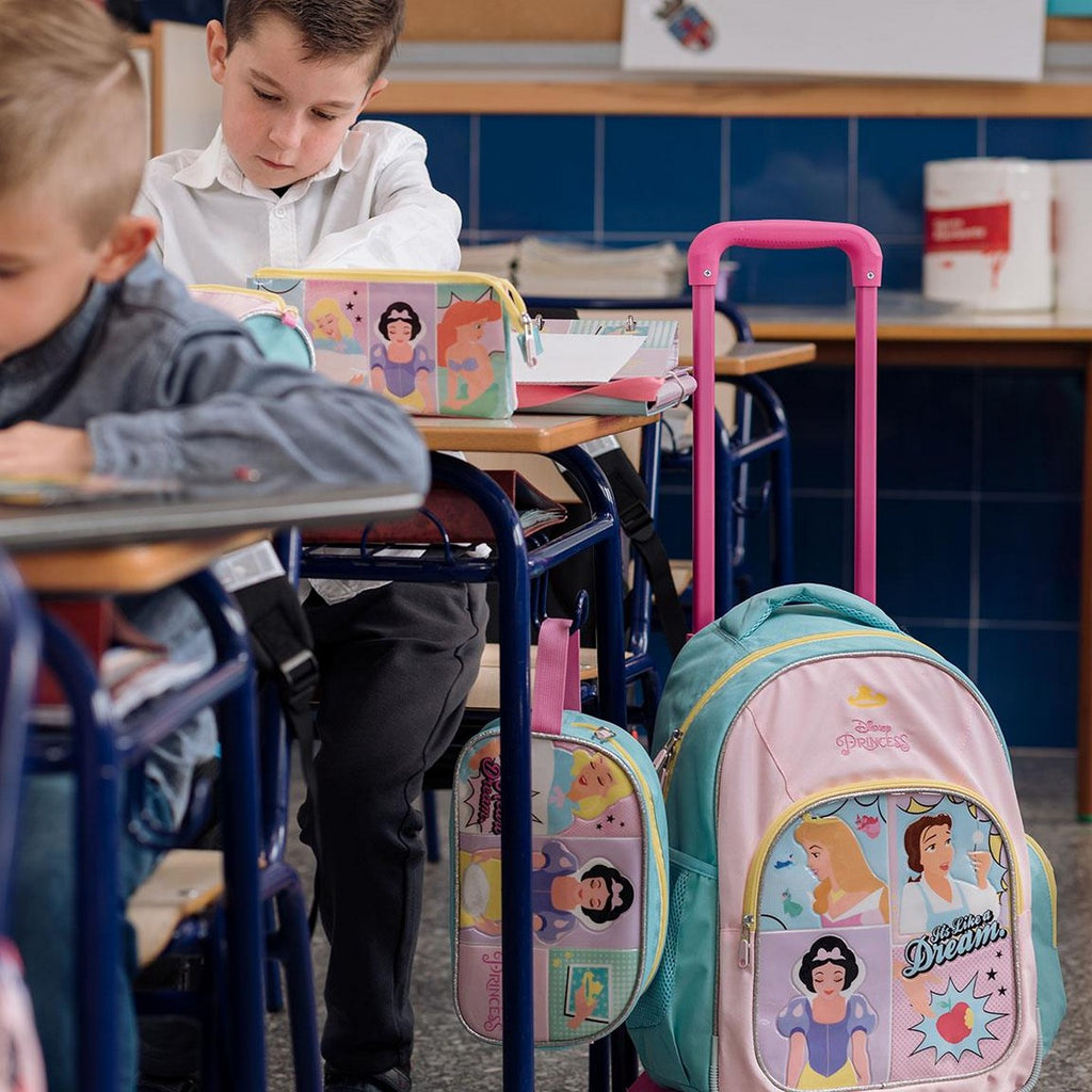 School Bag Princesses Disney Pink (32 x 15 x 42 cm)